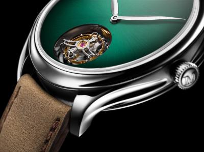 H. Moser & Cie | Endeavour Tourbillon Concept Cosmic Green